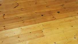 Do wood floors change color with time?
